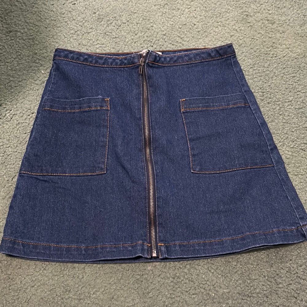 Jean skirt